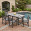 Outdoor Dining Table , 31.9 " W 69.88 " D