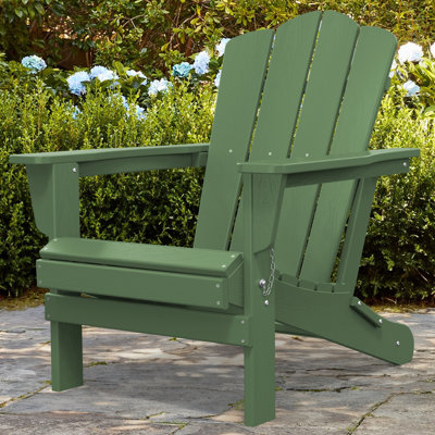 Clitheroe Foldable HDPE Adirondack Chair