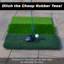 Tapis de pratique de golf Tri-Turf XL 24 po x 24 po - Tapis d'entraînement pour la cour ou l'intérieur
