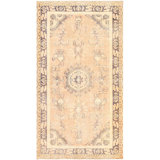 Antique One Of A Kind One-of-a-Kind 3'8" X 6'8" Hand Knotted Area Rug
