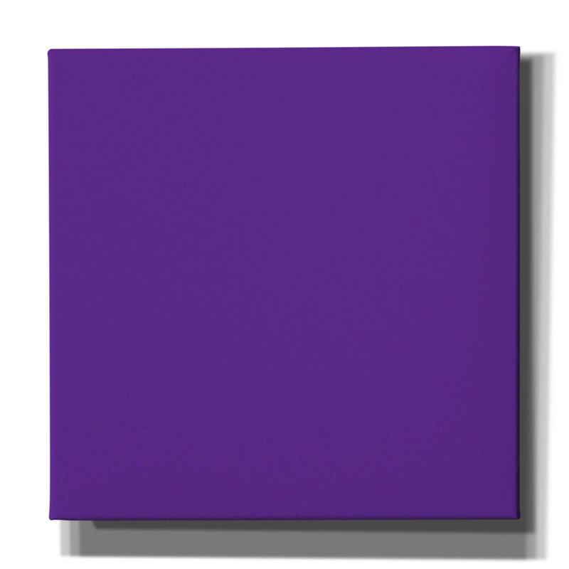 Toile tendue Group Artist, idéale pour la peinture acrylique, H 20 po x l 20 po, Violet