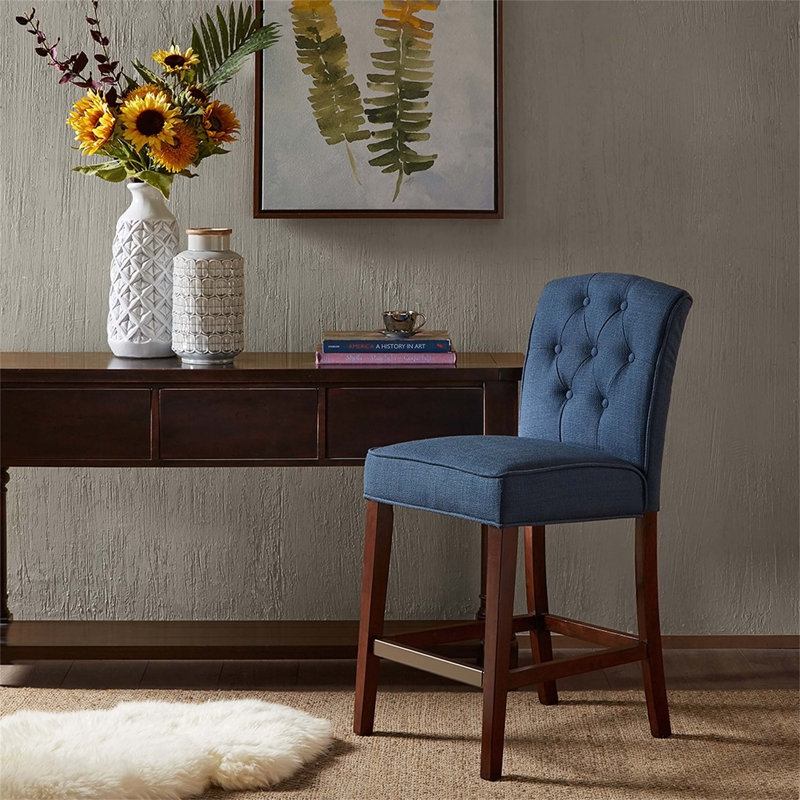 Venio counter height bar stools,barstools,counter stools, Brown, Blue