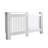 Radiator Cover Cabinet – Decorative Heater Protector Guard with Slatted Panel Design, MDF Construction & Water-Based Lacquer Finish, Safety Concealment for Baseboard & Electric Heating-136273532