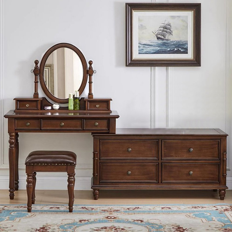 Makeup Vanity mirror,9 drawers,Power Outlet