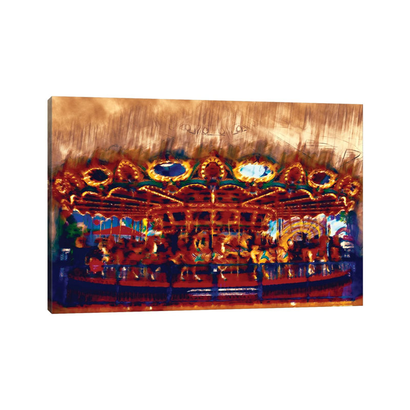 Wild Merry I 1 Piece Wrapped Canvas Painting, 20.32cm H x 30.48cm W x 1.91cm D