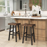 Sujin Solid Wood Counter Stool