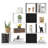 Geometric Bookcase-1347193853