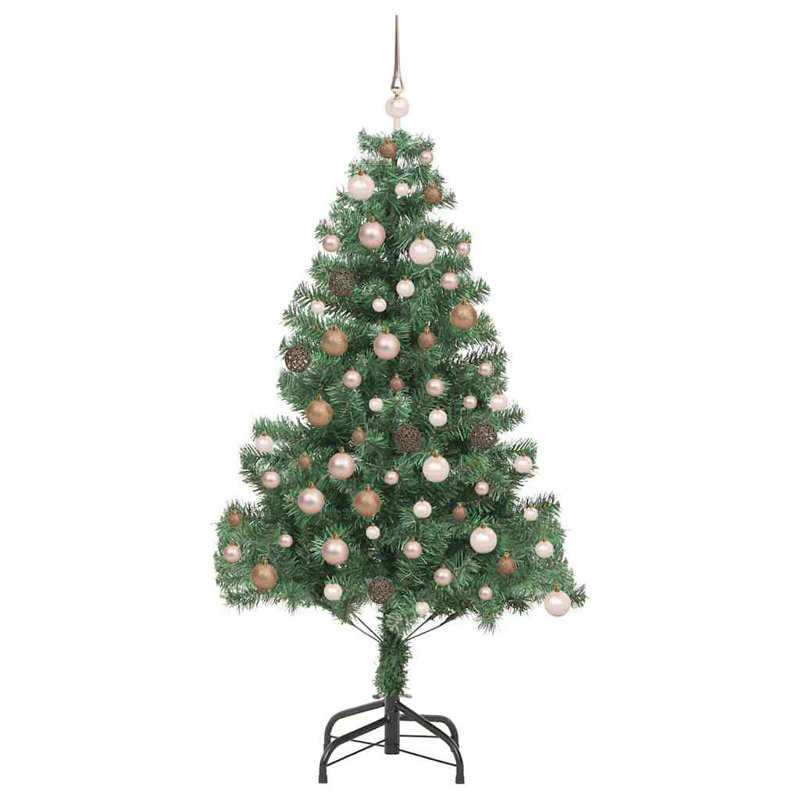 5.91' H Lighted Artificial Christmas Tree