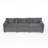 3 Seater Modular Sofa (Gray)