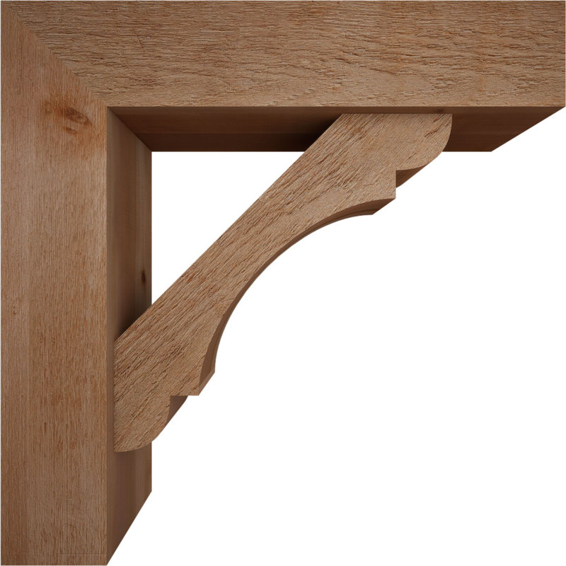Support de bloc olympique avec entretoise décalée, 32 x 32, Cèdre rouge occidental de l 8 po (scié brut)