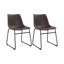 Chaise d'appoint rembourrée Bailey-1986337178