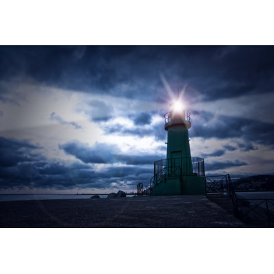 Lighthouse by Marco_Bonfanti - Wrapped Canvas Print