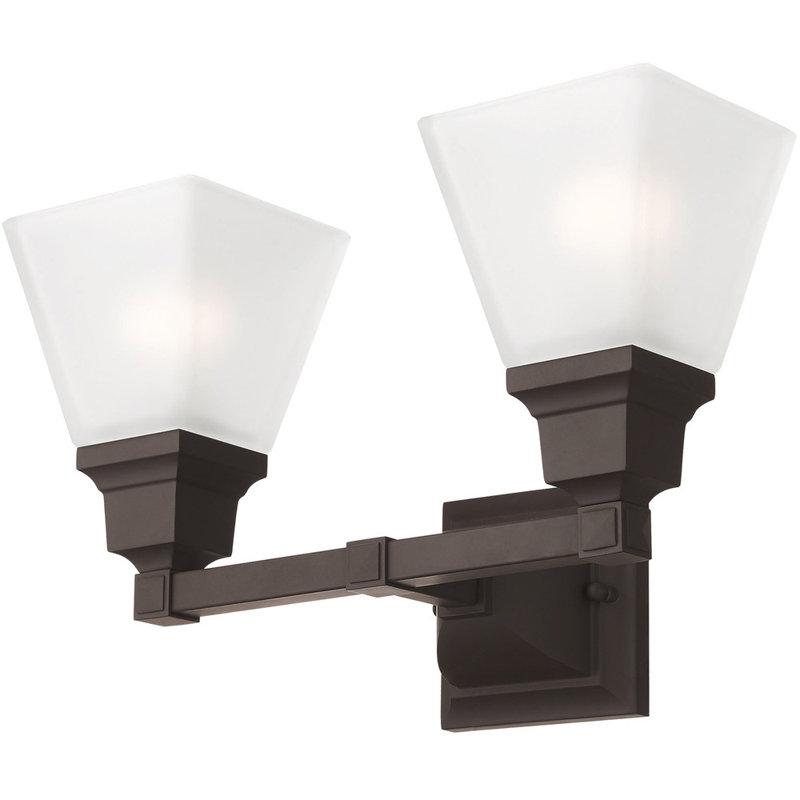 2 - Light Vanity Light, Bronze