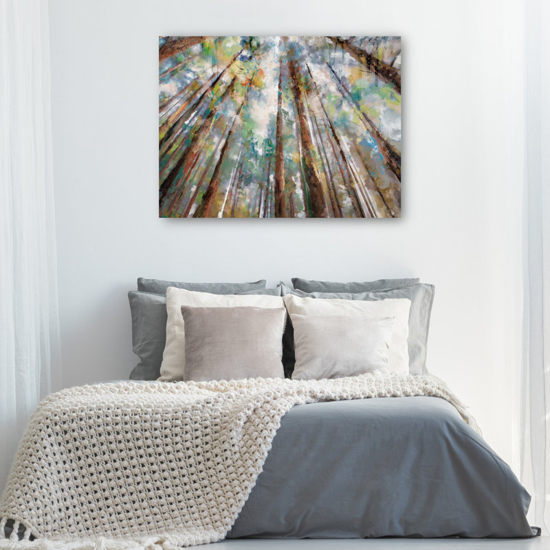 «Forest Colors» par Studio Arts, reproduction d'art sur toile - 18 po x 24 po, Toile tendue, H 18 po x l 24 po, Sans cadre