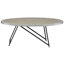 Table basse ovale