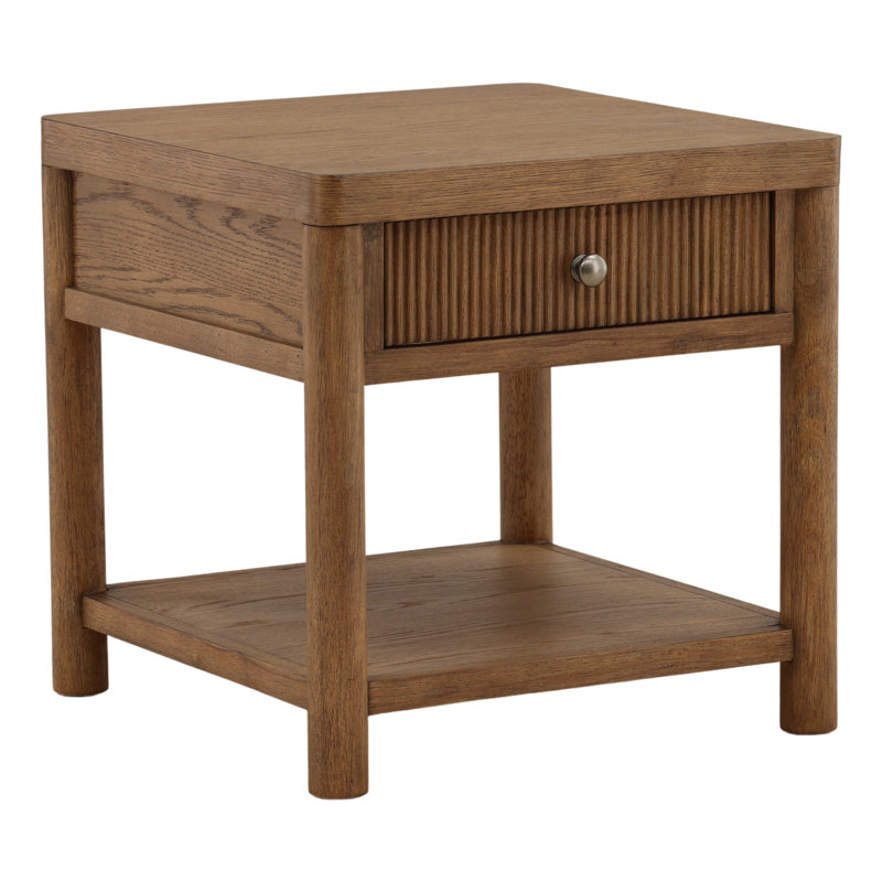 Estrada Side Table Dark Brown