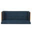 Superbe en bleu marine, style Mid-Century moderne avec style