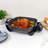 Kenmore Electric Skillet with Non-Stick Coating Surface and Tempered Glass Lid, 12"x12"