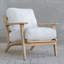  Fauteuil d'appoint en peau de mouton Laid Back