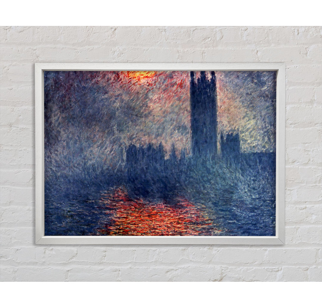 Monet Parlament in London - Druck