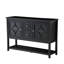 Buffet console, armoire multimédia avec tablettes réglables-1787565327