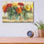 «Gerberas In Glass Vases» par Carol Rowan, art mural en verre acrylique-101670849