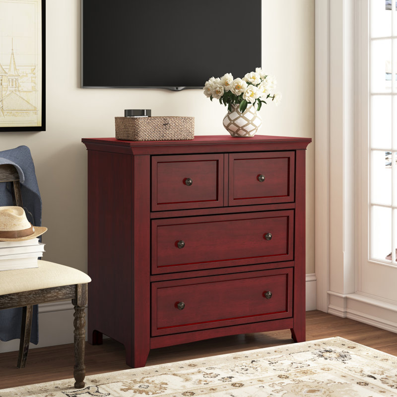 Commode 3 tiroirs l 35,98 po Woodside, Baie antique