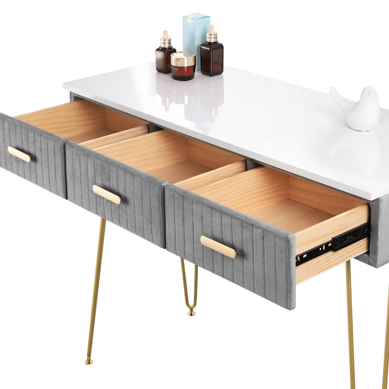 Lebron Dressing Table with Mirror