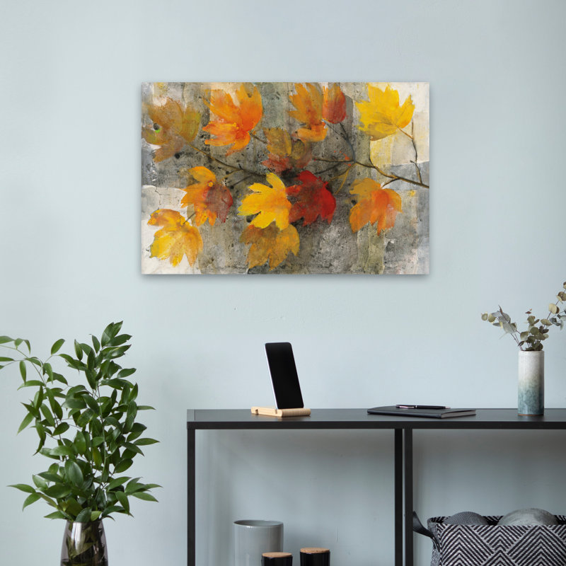 Branche d'automne contemporaine, H 24 po x l 16 po