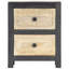 Mylah 40 cm W Bedside Table