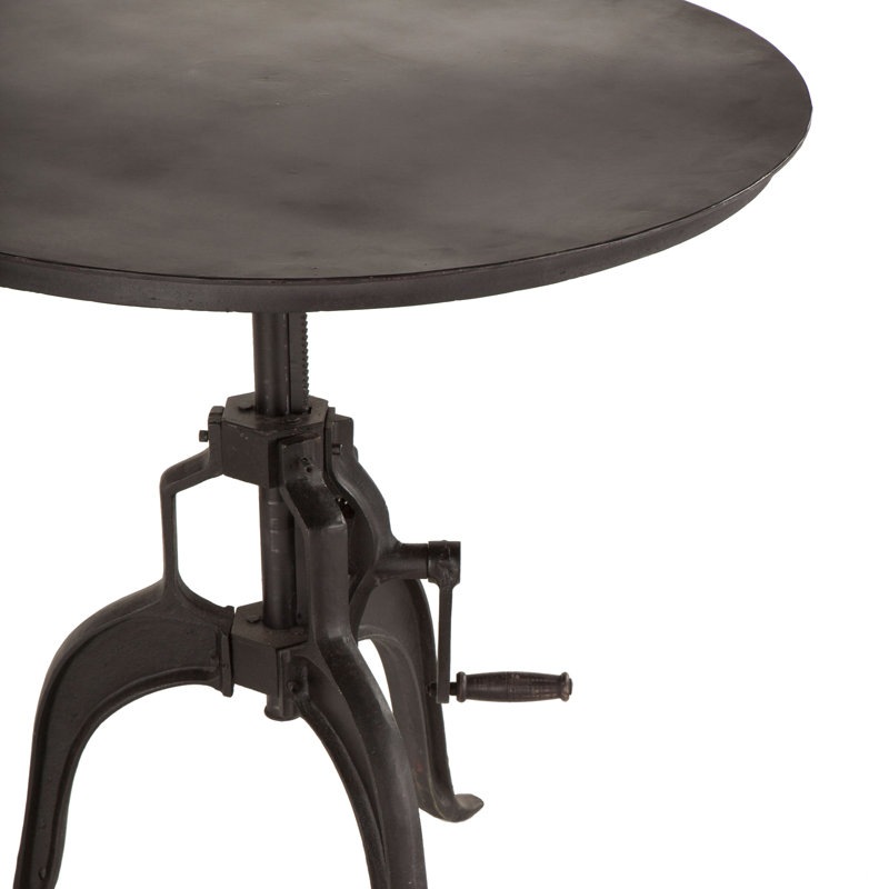 Table de bout réglable en métal Hackett