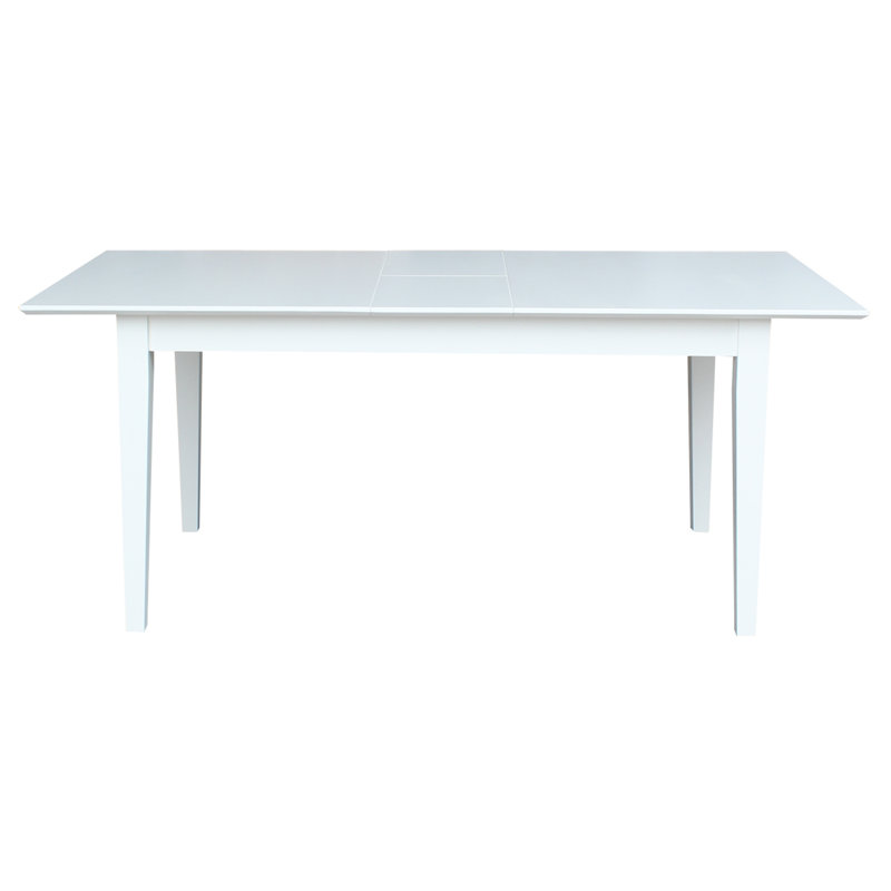 Donagene Butterfly Leaf Solid Wood Dining Table