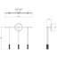 Suspenders® 3 - Light LED Armed Sconce