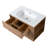 18.1'' Single Bathroom Vanity with Top-101238788