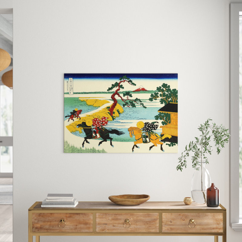 Katsushika Hokusai - Wrapped Canvas Painting, 70cm H x 100cm W