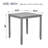 Square Dining Table, Kitchen Table, Counter Height Table, Dining Room Table-1620477477-1620477478