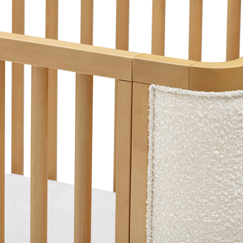 Bondi Boucle 4-in-1 Convertible Upholstered Crib