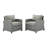 - Person Patio Conversation Set with Sunbrella® Cushions-459381580-459347068