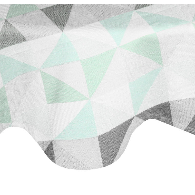 Gareth Tablecloth, Light green/Grey
