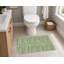 Tapis de toilette rectangulaire absorbant et antidérapant Long Gen-534867531-534867582