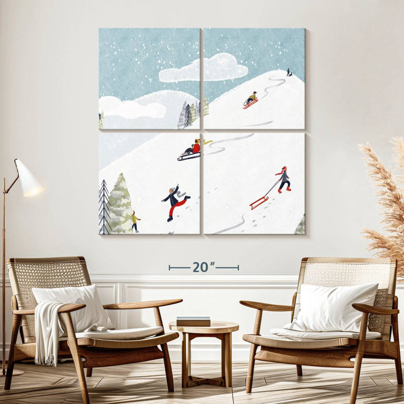 Sirci Sports d'hiver III, H 57 po x l 57 po