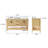 Kyonia 60'' Double Bathroom Vanity Set with Sink-2003420391