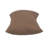 12" X 18" Brown Cotton Throw Pillow