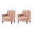 Orme 32" W Tufted Genuine Leather Armchair-122503354