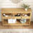 Denise 47.2" Console Table with 3 Fluted Drawers-468945036