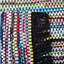 Tapis de couleur unie en coton recyclé à tissage plat Amble-1293981327