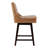 Zahara Neri Genuine Leather Swivel Counter & Bar Stool-117480004-129862410