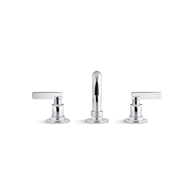 Robinet de lavabo de salle de bain Castia by Studio McGee 0,5 GPM, Chrome poli