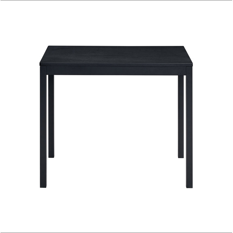 Briar Black Finish Dining Table