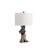 24.75" In Bear On A Tree Polyresin Table Lamp